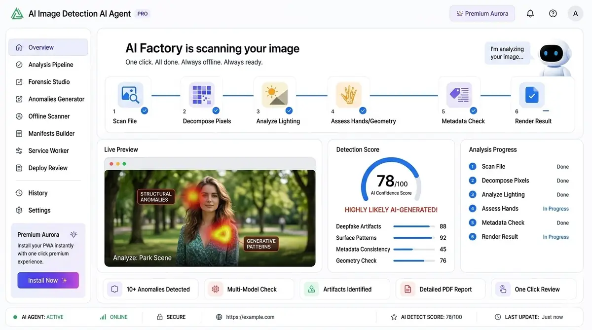 AI event agent Game Master — example of the AI tool dashboard software